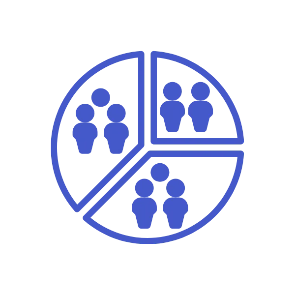 Customer demographics illustration