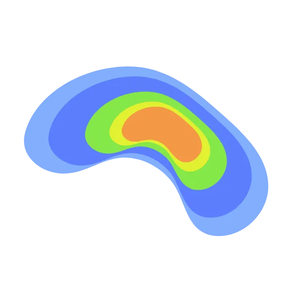 Store heatmap illustration