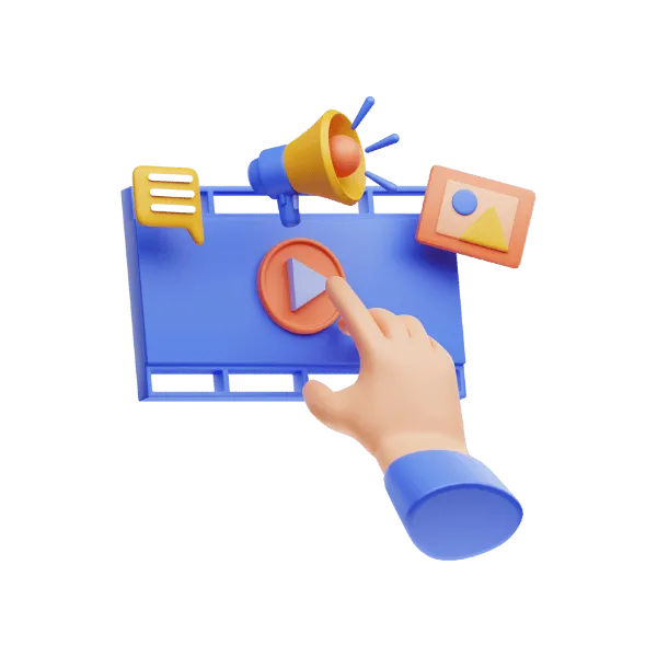 In-store media illustration